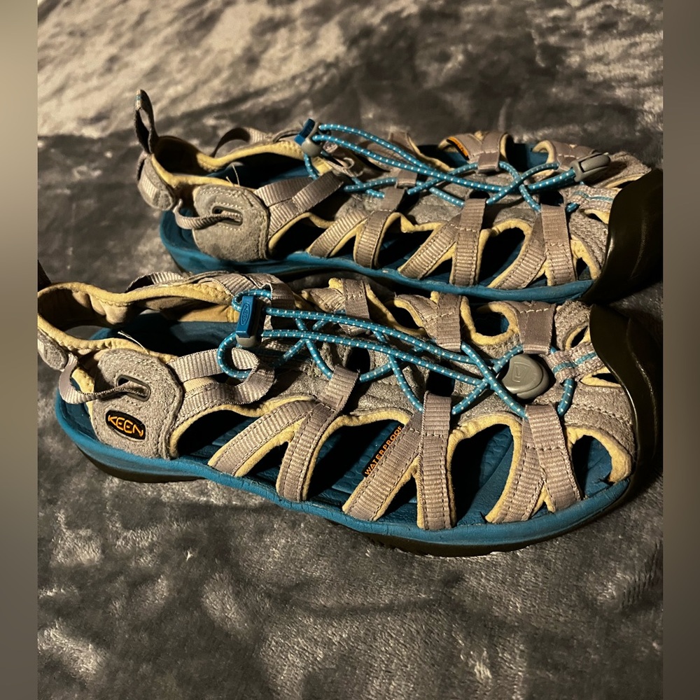 Keen Women's Sandals - Gray and Blue